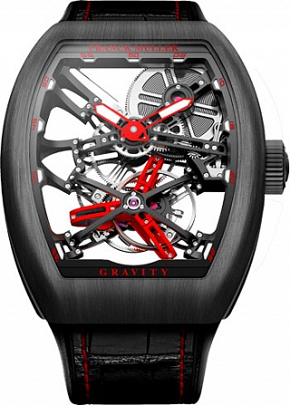 Fake Franck Muller Gravity Skeleton V 45 T GRAVITY CS SQT BR watch